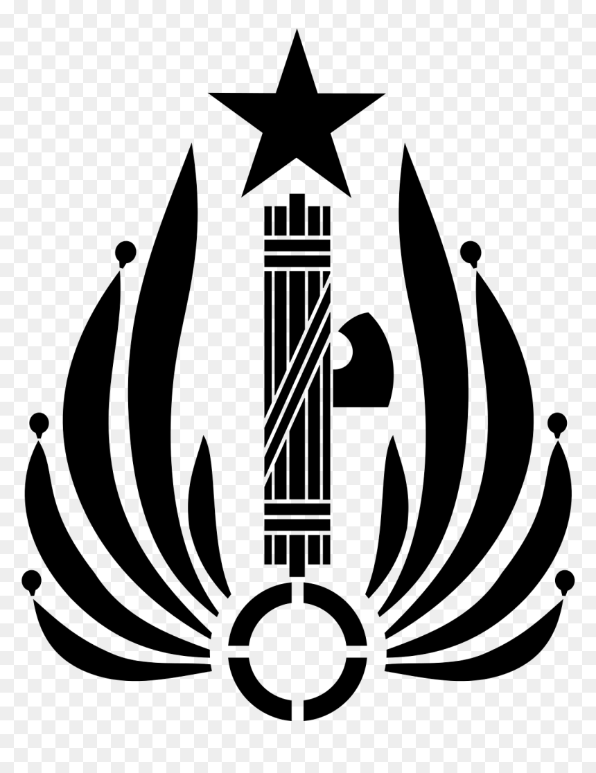 Clip Art Blackshirts Wikipedia - Mussolini Black Shirts Symbol, HD Png Download - fasces png