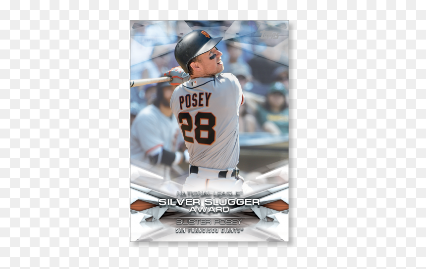 2018 Topps Series 1 Baseball Buster Posey Mlb Awards - Baseball Player, HD Png Download - buster posey png