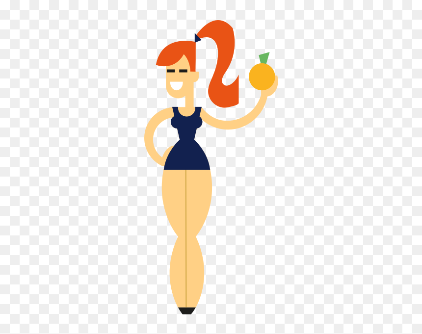 Sexy Girl B - Cartoon, HD Png Download - sexy face png