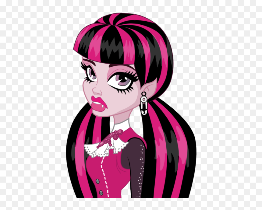 Vampy Kiss From Draculaura - Draculaura Monster High, HD Png Download - draculaura png