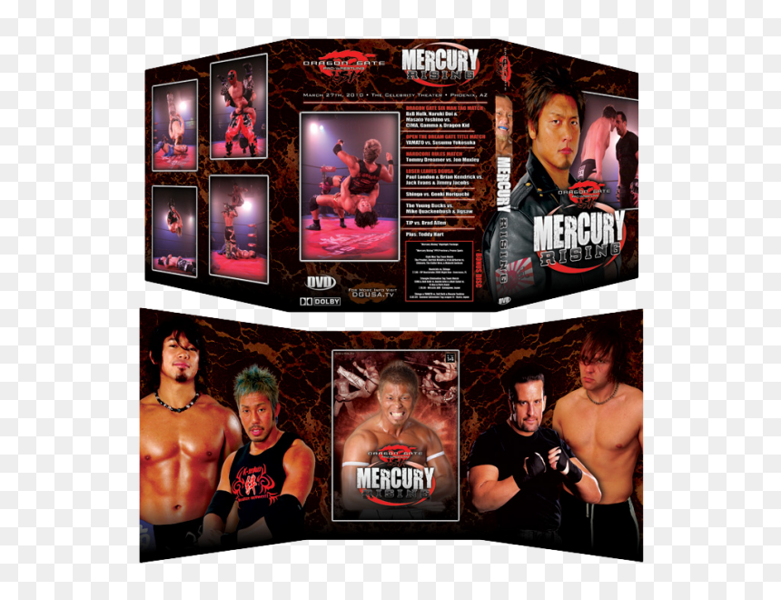 Mercuryrising-large - Dragon Gate Usa Mercury Rising, HD Png Download - tommy dreamer png