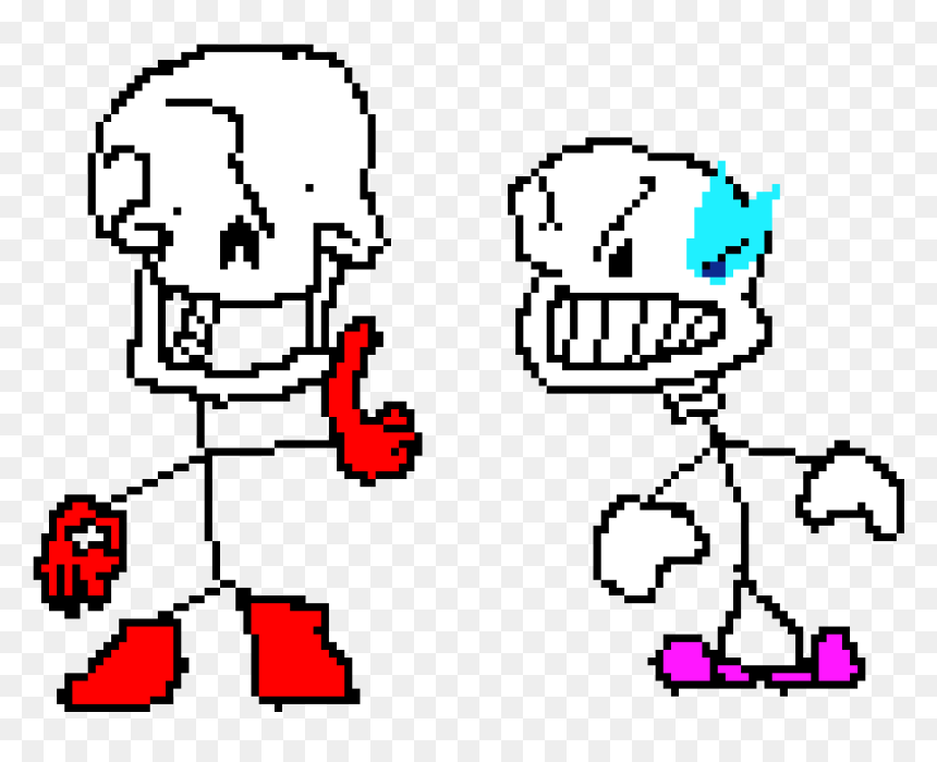 Cartoon, HD Png Download - papyrus face png