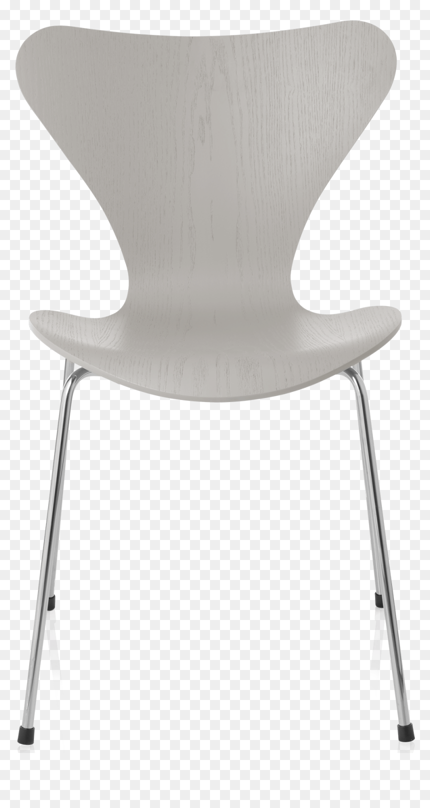 Series 7 Chair Arne Jacobsen Nine Grey Coloured Ash - Series 7 Fritz Hansen Beech, HD Png Download - white chair png