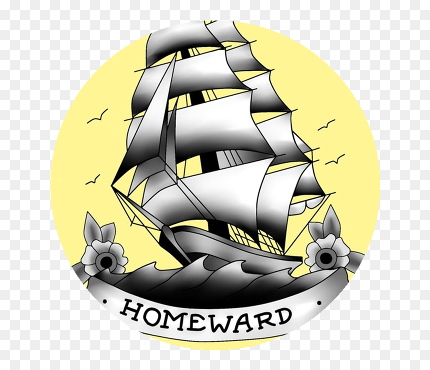 Sail, HD Png Download - old boat png