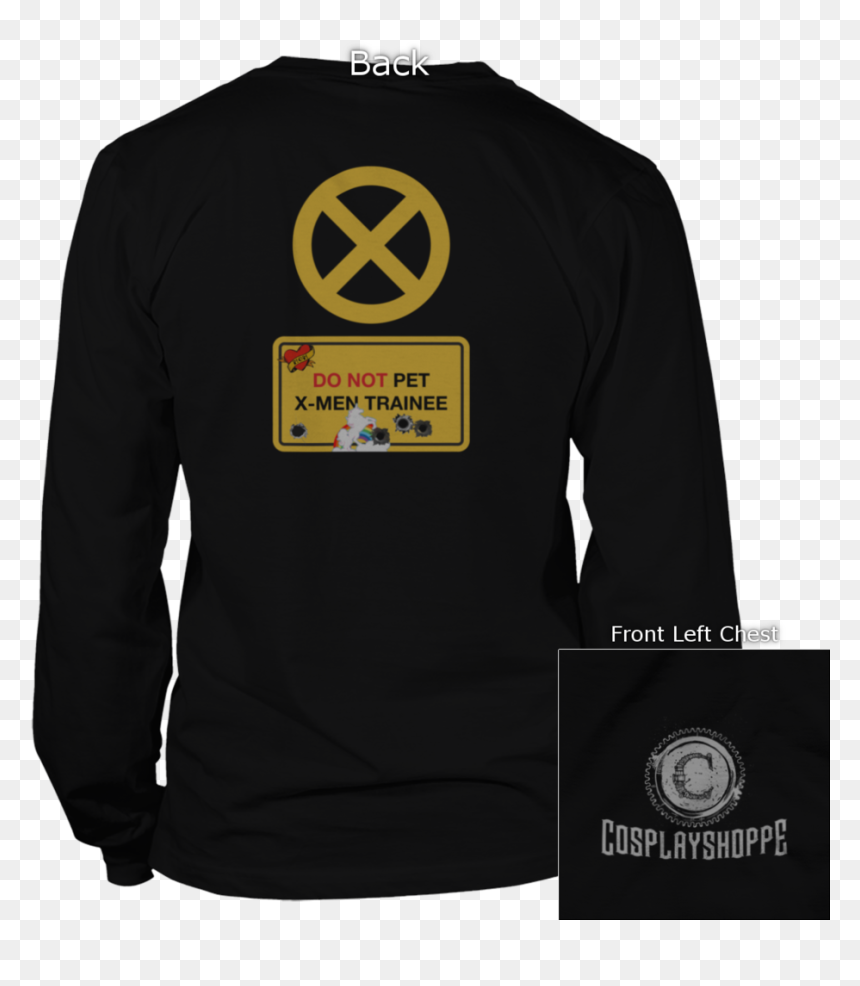 X Men Trainee Back Design Apparel - Clothing, HD Png Download - x men symbol png