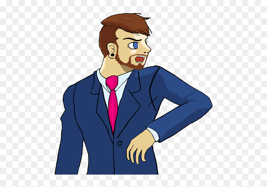 Cartoon, HD Png Download - phoenix wright objection png