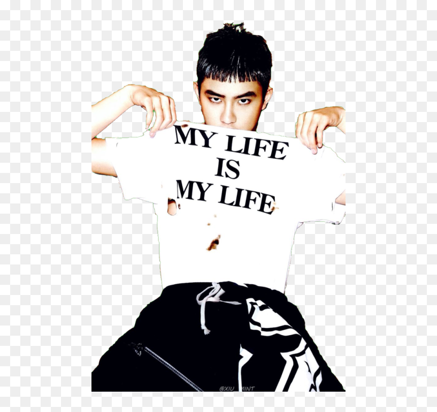 #exo#exo Edit#exo Edits#kim Jongin#byun Bacon#byun - Do Exo W Magazine, HD Png Download - kyungsoo png