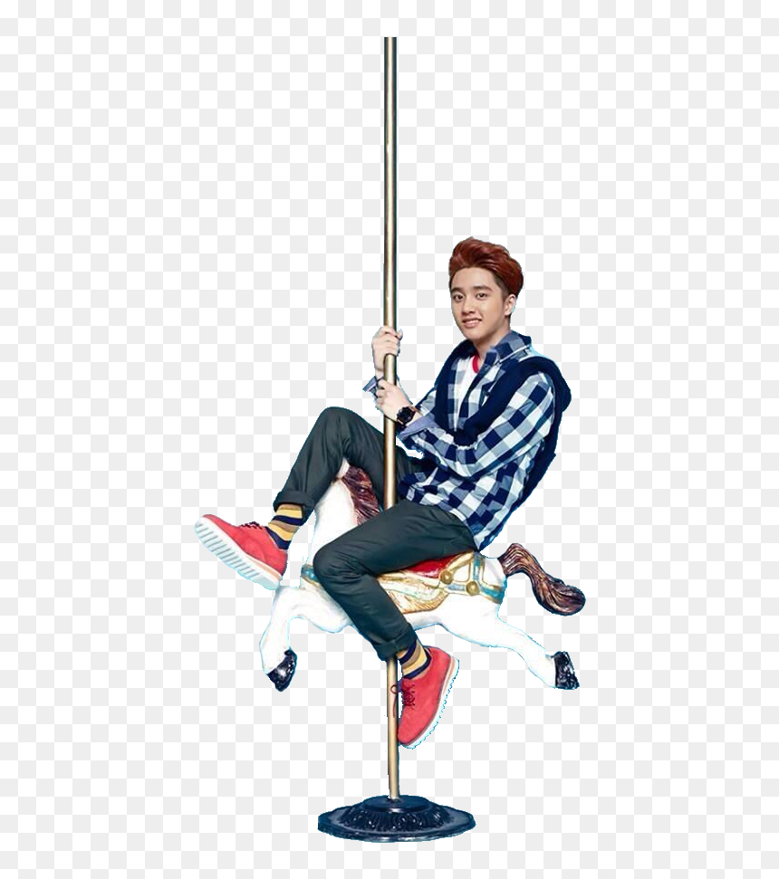 “ Transparent Kyungsoo Riding Your Blog~
 
” - Transparent Kyungsoo, HD Png Download - kyungsoo png