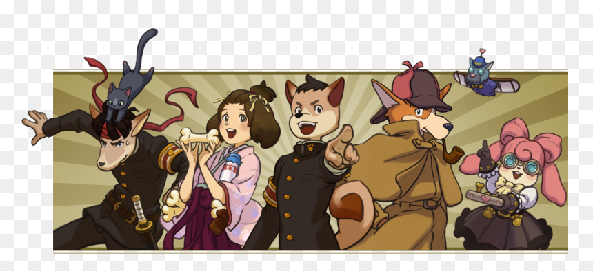 Img 01 - Ace Attorney Sherlock Hound, HD Png Download - phoenix wright objection png