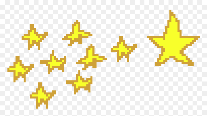 Art, HD Png Download - pixel stars png