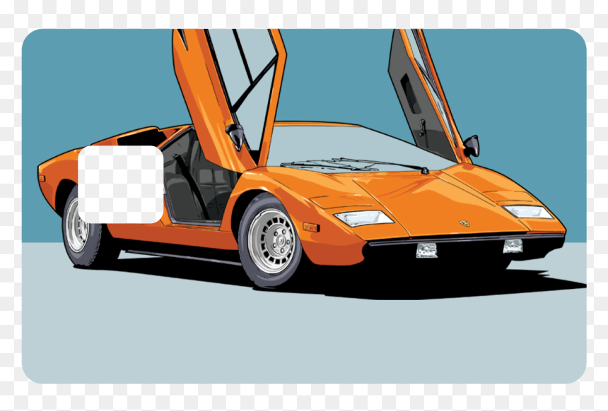 Lamborghini, HD Png Download - lamborghini countach png
