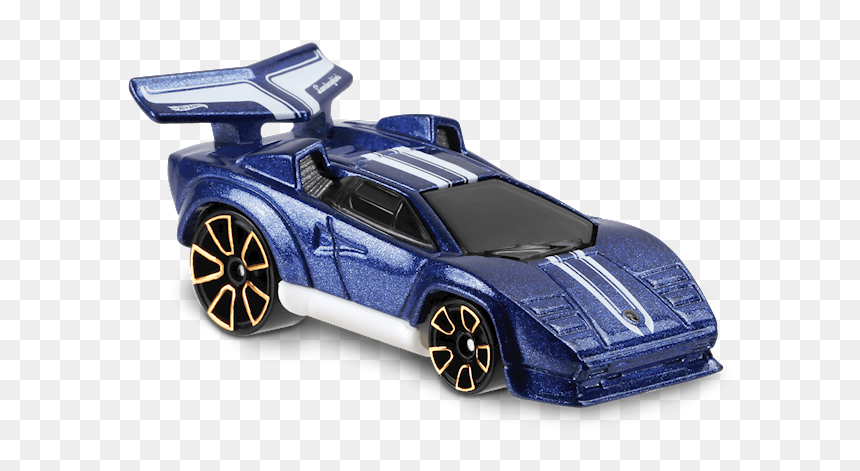 Hot Wheels Lamborghini Countach Png, Transparent Png - lamborghini countach png