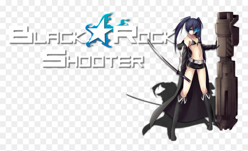 Cartoon, HD Png Download - black rock shooter png