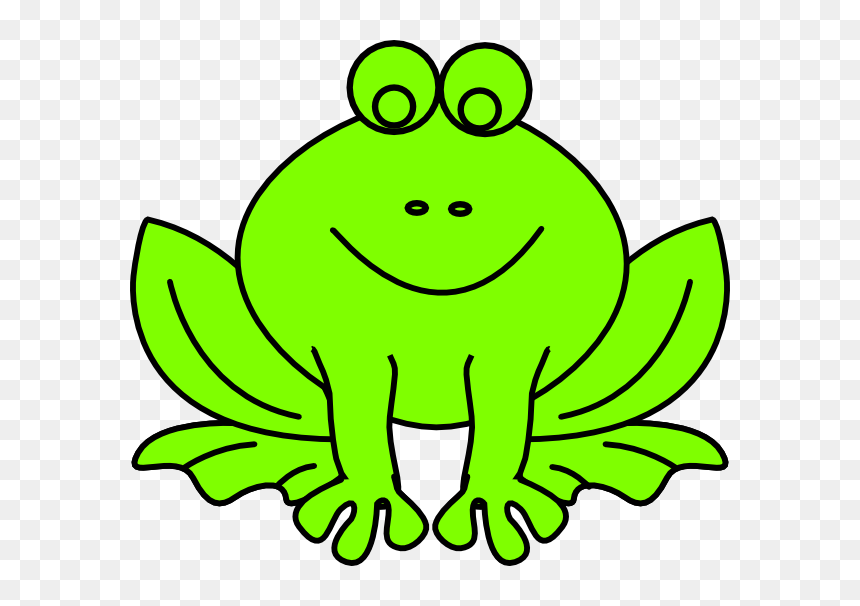 Green Frog Svg Clip Arts - Green Frog Clipart, HD Png Download - frog.png