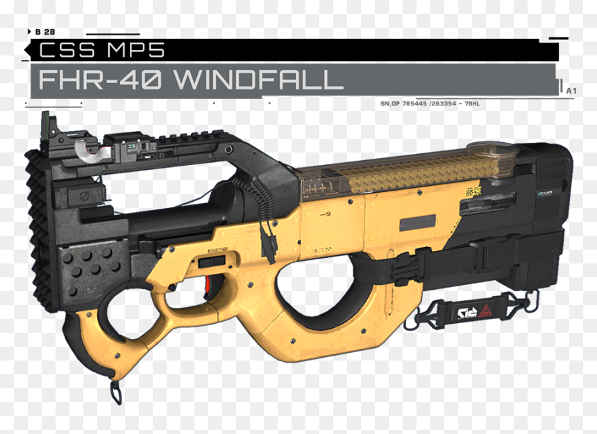 Infinite Warfare Fhr 40 Windfall, HD Png Download - mp5 png