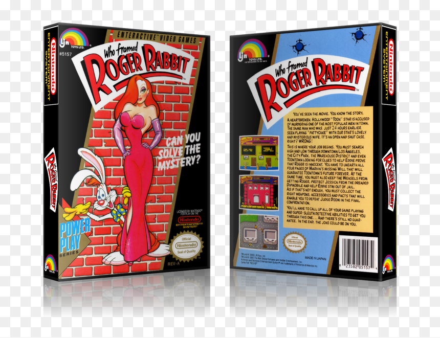 Framed Roger Rabbit Case, HD Png Download - roger rabbit png