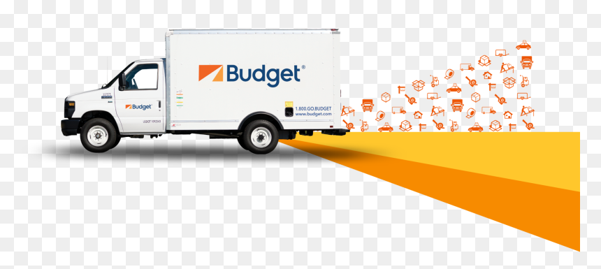 Budget Rent A Car, HD Png Download - uhaul png
