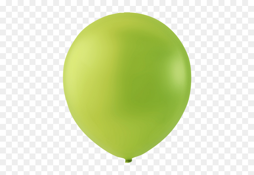 100 Balloons, 9" - Globo Verde Manzana, HD Png Download - green balloons png
