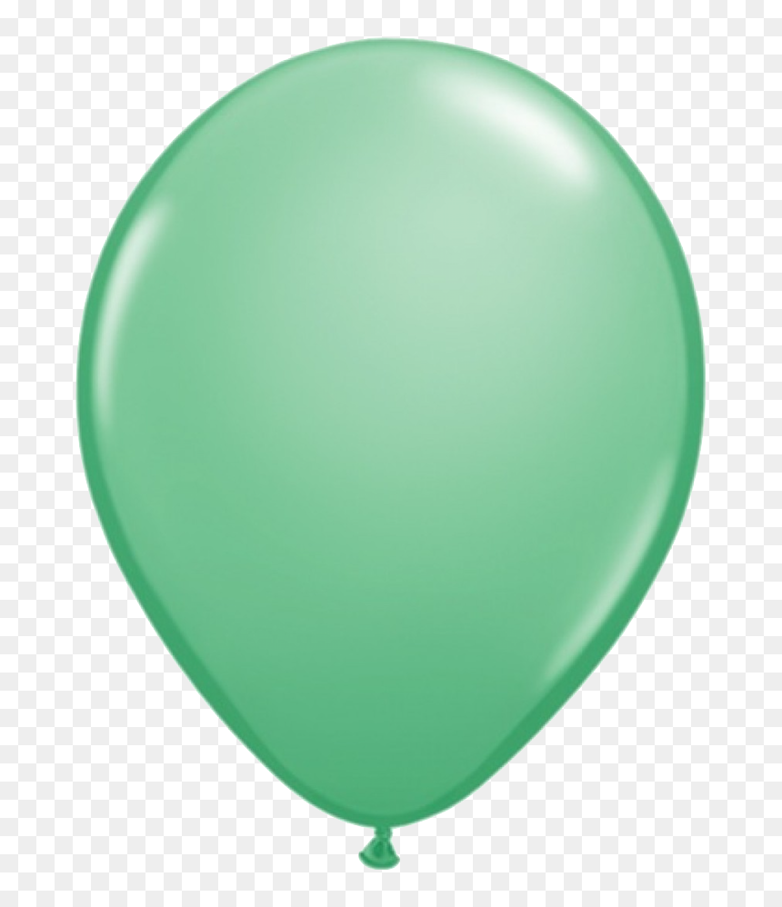 Balloon Moustache, HD Png Download - green balloons png