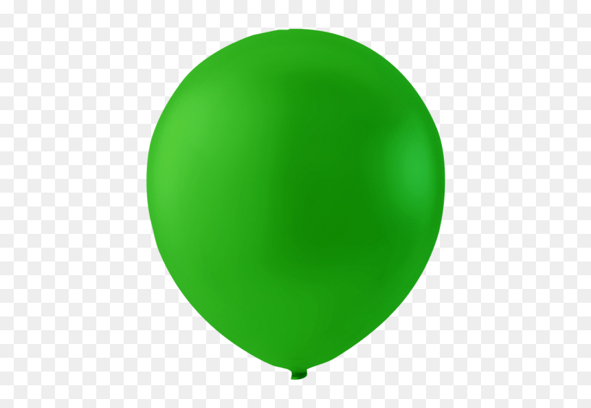 10 Balloons, 10" - Balloon, HD Png Download - green balloons png