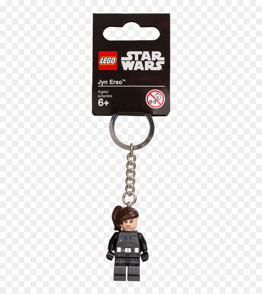 Jyn Erso Lego Keychain, HD Png Download - jyn erso png