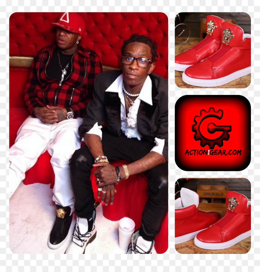 Young Thug And Birdman, HD Png Download - dwight howard rockets png