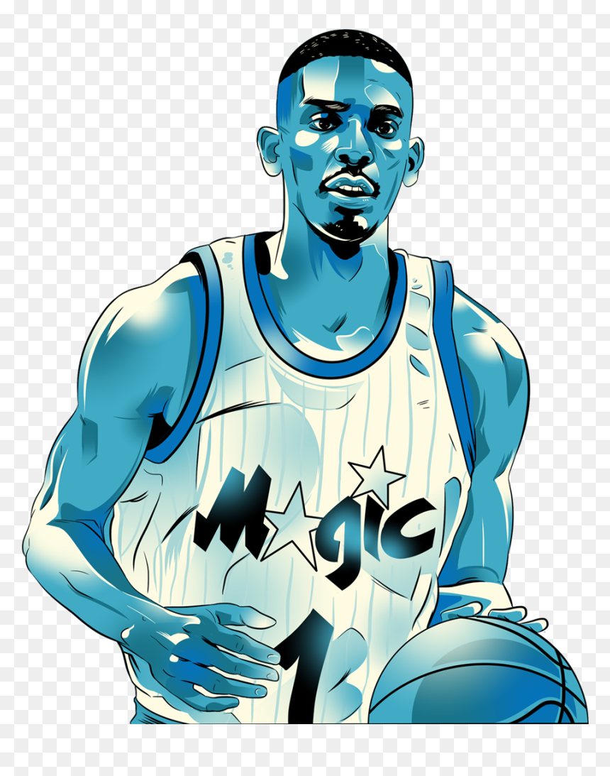 Anfernee Hardaway Png, Transparent Png - dwight howard rockets png