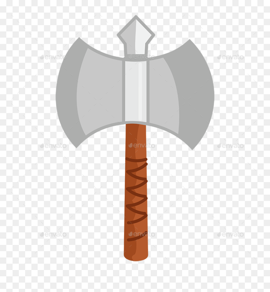 Kid Viking Vector, HD Png Download - viking axe png