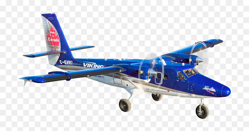 Viking Series 400 Twin Otter Aircraft - Twin Otter Aircraft Png, Transparent Png - airplane with banner png