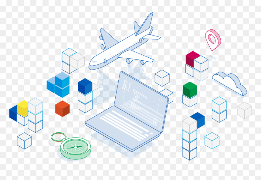 Graphic Design, HD Png Download - airplane with banner png