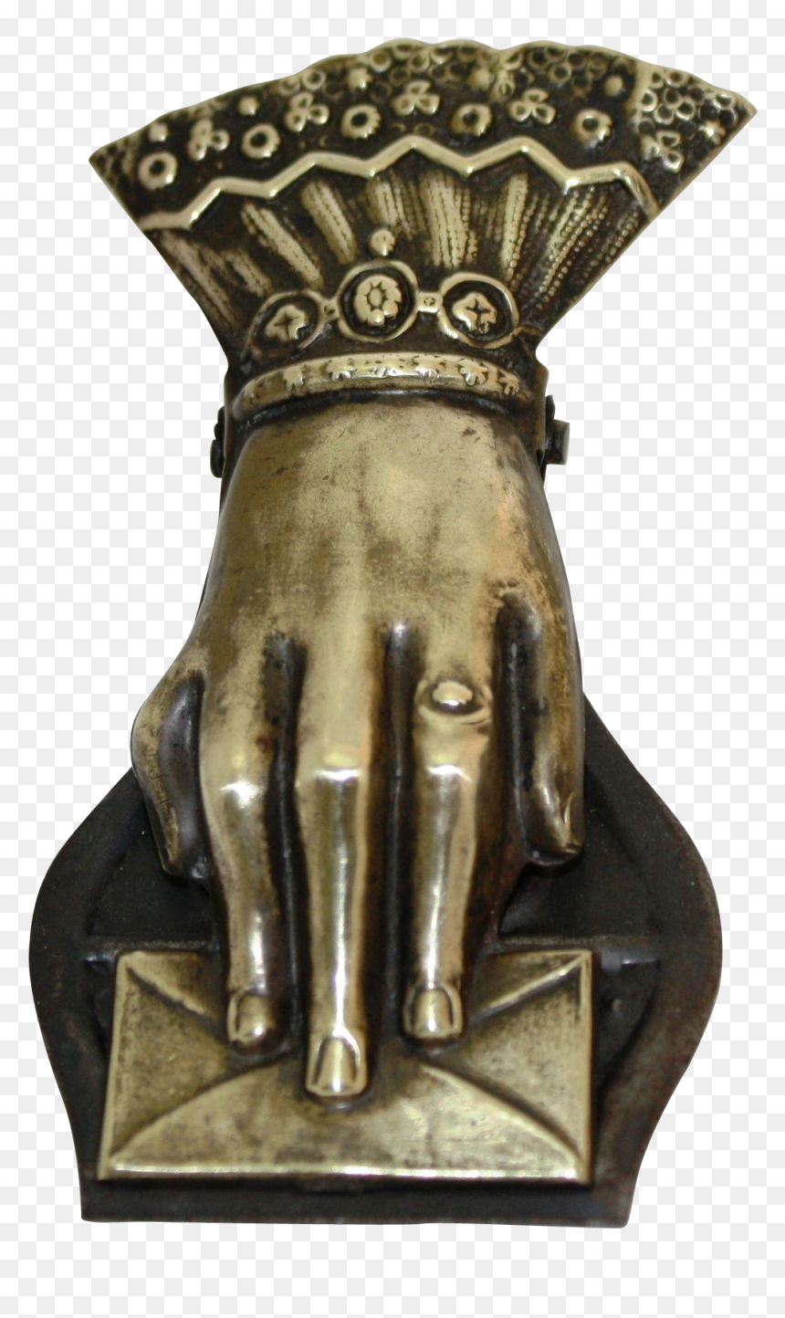 Statue, HD Png Download - hand holding paper png