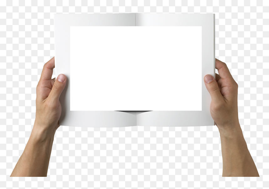 Paper, HD Png Download - hand holding paper png