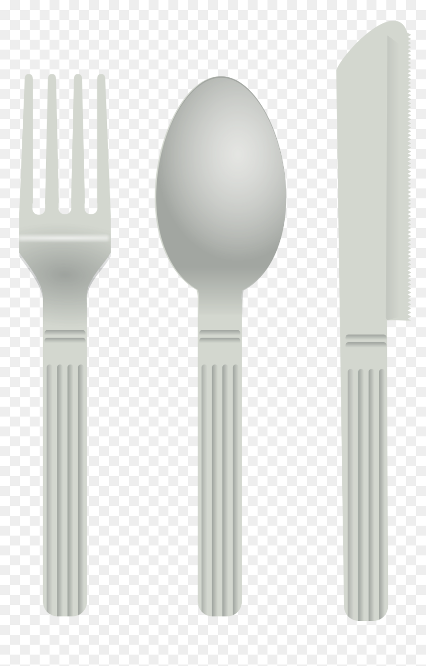 File Knife And Spoon - Spoon Clip Art, HD Png Download - plastic spoon png