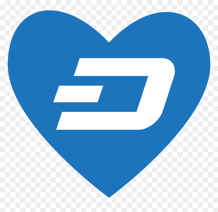 Dash Logo Heart, HD Png Download - football heart png