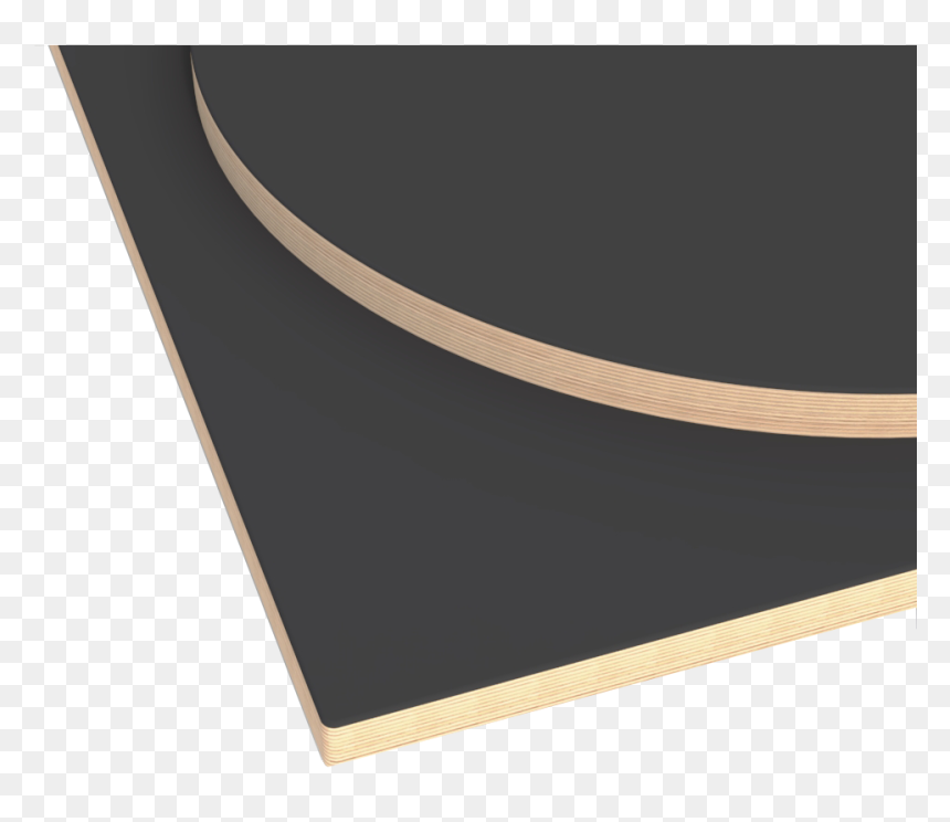 Laminate With Ply Edge Effects Result - Plywood, HD Png Download - wood table top png
