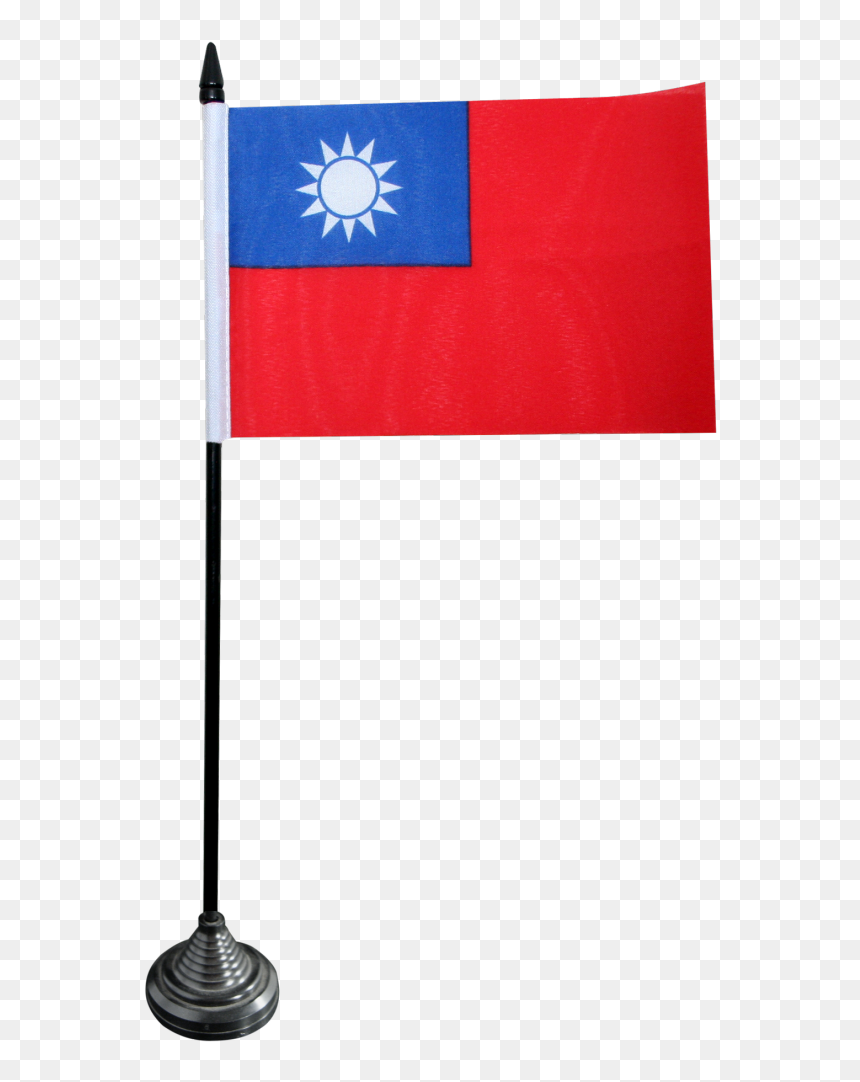 Taiwan Table Flag - Flag, HD Png Download - taiwan flag png