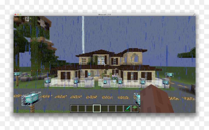 House, HD Png Download - minecraft house png
