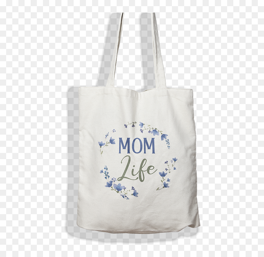 Mom Life Bag - Tote Bag, HD Png Download - handbag png