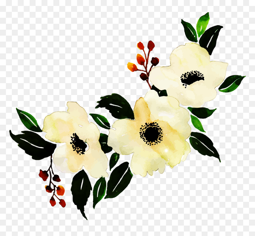 Artificial Flower, HD Png Download - flowers illustration png