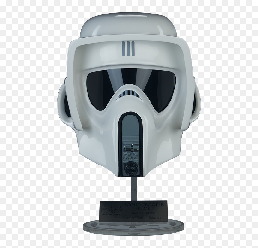 Scout Trooper Helmet Front, HD Png Download - storm trooper helmet png