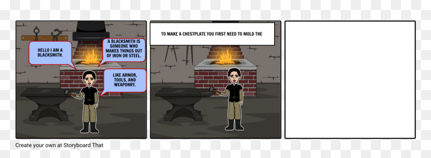 Cartoon, HD Png Download - blacksmith png