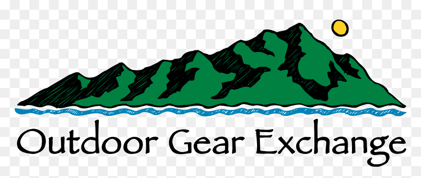 Oge Logo Current Mtns In White - Outdoor Gear Exchange, HD Png Download - white gear png