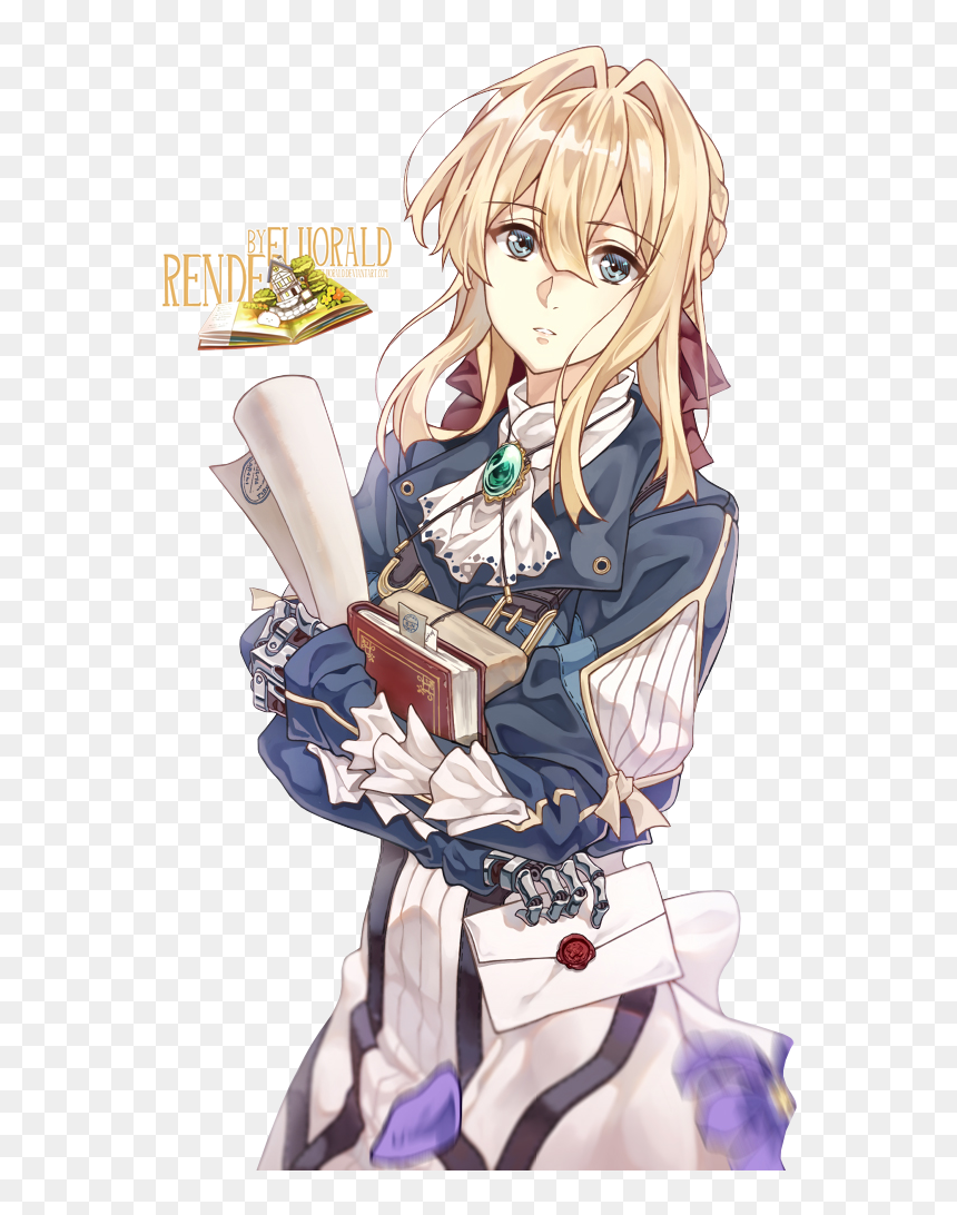 Transparent Violet Evergarden Png - Anime Png Violet Evergarden, Png Download - violet evergarden png