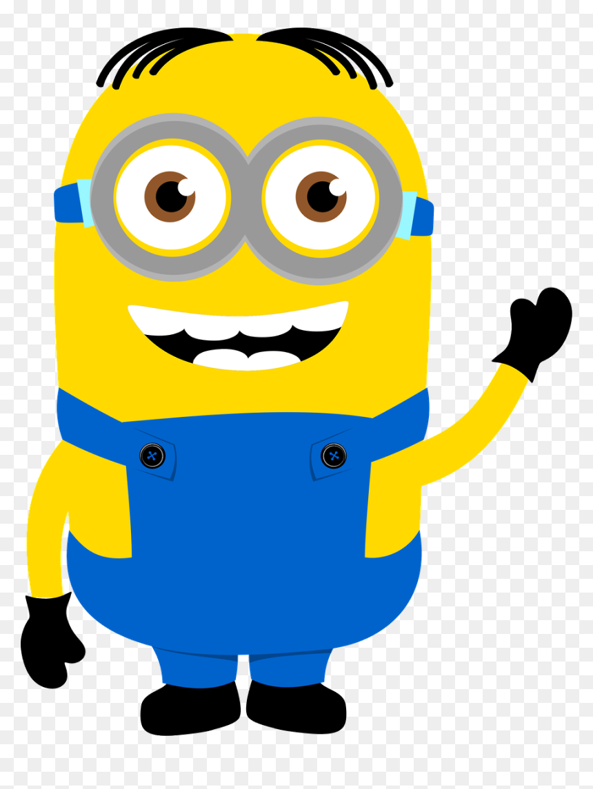 Minions Clips, Minion Room, Cameo, Minion Party, - Birthday Minions Clipart, HD Png Download - minion.png