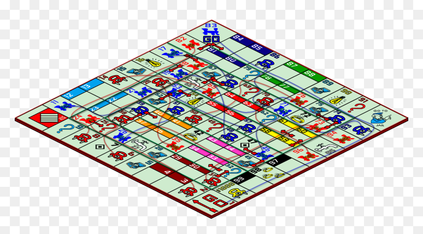 Snakes And Ladders Monopoly, HD Png Download - monopoly house png