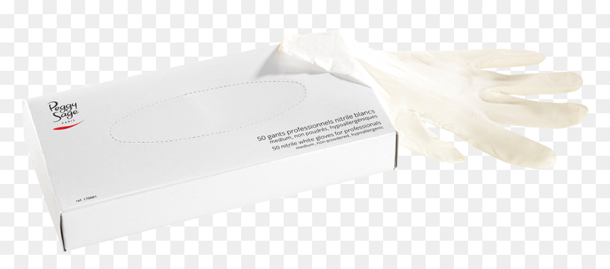 50 Nitrile White Gloves For Professionals, HD Png Download - white gloves png
