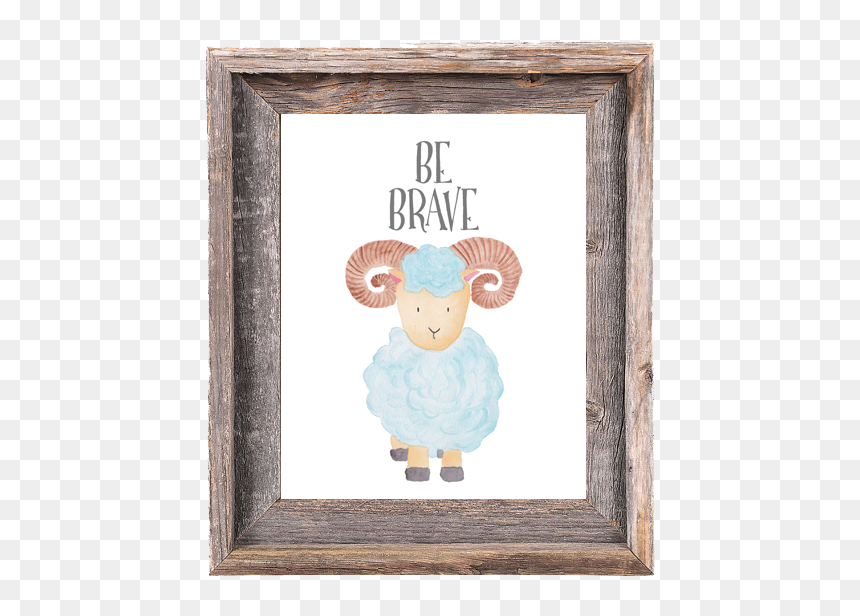 Picture Frame, HD Png Download - ram animal png
