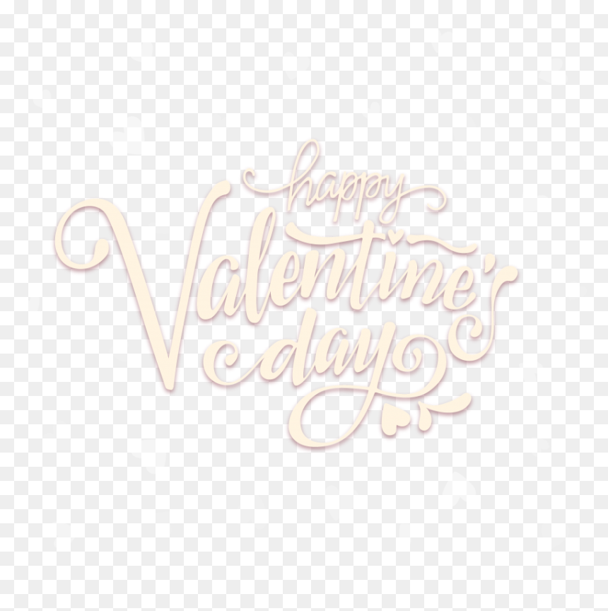 Calligraphy, HD Png Download - happy valentines day png
