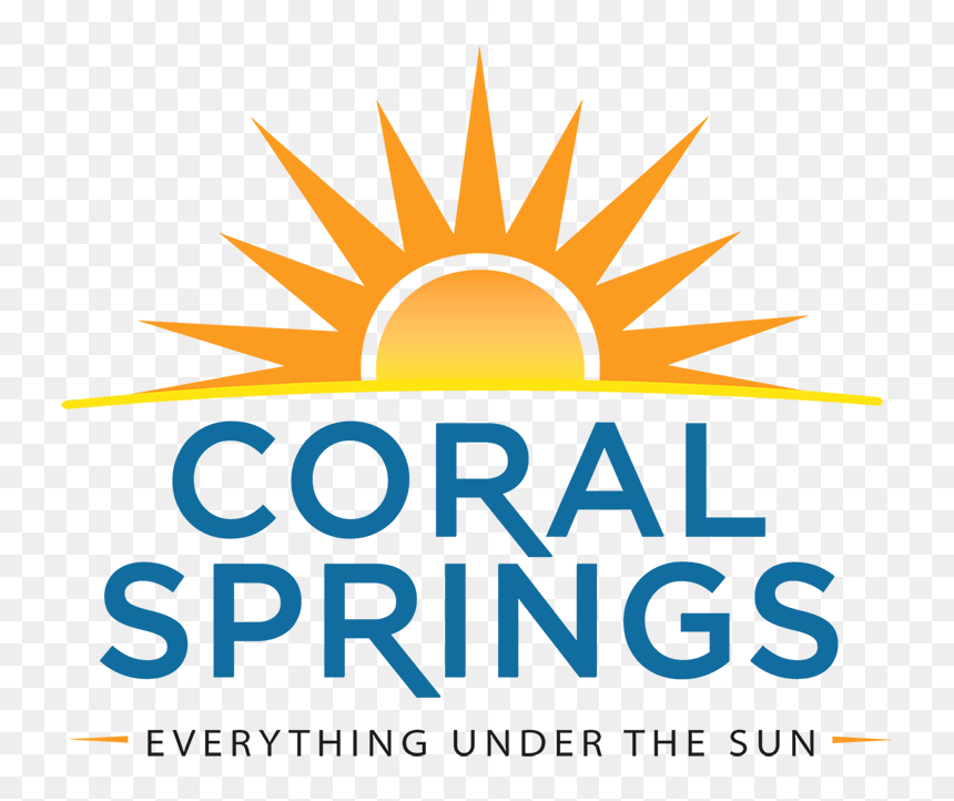 City Of Coral Springs Logo, HD Png Download - coral png