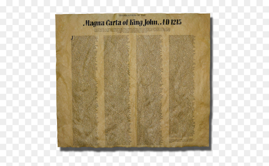 Magna Carta Of King John, HD Png Download - parchment png